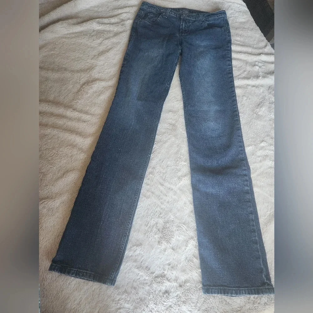 Y2k Pink L.E.I. Boot Cut Jeans Sz 7